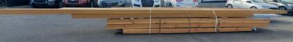 40 ft Glulam Structural Beams, 12x3.5 in, Douglas Fir-Larch, Qty 10, Construction Lumber