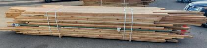 Durawest Construction Lumber Bundle, Approx. 45 pcs, 2x6/2x4 Mixed Sizes, 16 ft Lengths