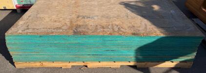West Fraser 7/16" OSB Panels, 4x8 ft, Exposure 1, Square Edge, APA Certified