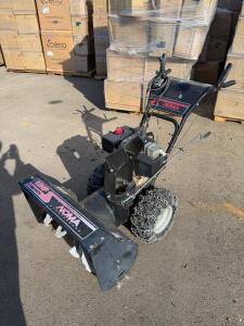 Noma 10HP 29-Inch Dual-Stage Snowblower, Electric Start, 6-Speed, Chains, 2 Reverse