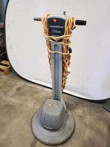 Nobles SpeedShine 175 HD Floor Buffer 20" 1.5 HP 120V Commercial Polisher SPR20RBHD