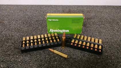 Box of Remington 300 Win Mag Ammo