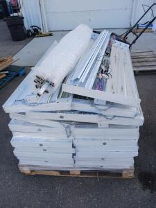 4-Foot 3-Lamp T8 Fluorescent Strip Fixtures with Sylvania Ballasts