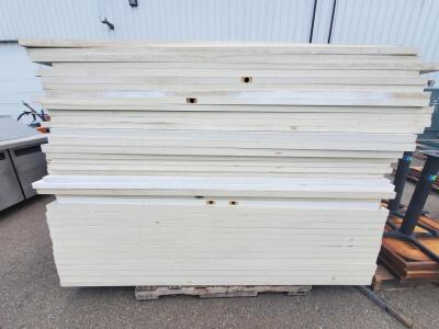 Lynden Door Solid Core Interior Doors, 30"x70"x1-3/8", Factory Primed, Bulk Lot Approx. 25+