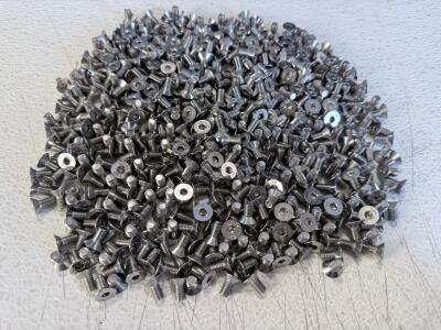 M4 x 20mm Stainless Steel Hex Socket Flat Head Screws A2-70, Approx. 300 pcs, THE 42-70