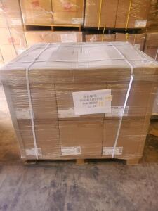 (OFFSITE) Hanes GOWN/GDQY 01 Isolation Gowns, Smoothie Green, S/M/L, 600 Units, Pallet Bulk Sale