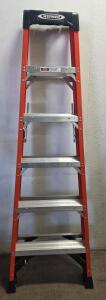 Werner NXTIA06 Mk 18 6 ft Type IA Fiberglass Step Ladder, 300 lb Capacity
