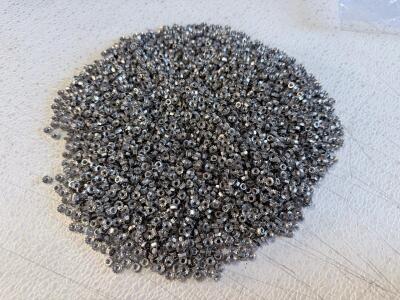 Bulk Lot Serrated Flange Hex Lock Nuts, Steel, Zinc-Plated or Stainless, Approx. 500&ndash;2000 Pcs