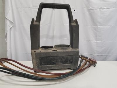 Mechanical Refrigerant Manifold Gauge Set with Hoses and Carrying Case, 2 Gauges, Brass Body