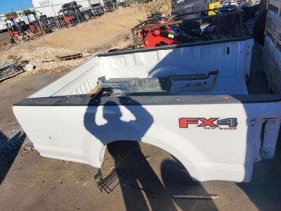 Ford Super Duty F-250/F-350 FX4 8 Ft Pickup Truck Bed, White, 2017-2022, Steel
