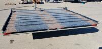 8x10 Steel Flatbed Single Axle Utility Trailer &ndash; Tie-Down Brackets, Manual Jack - 6