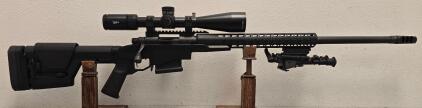 Remington 700 6.5 Creedmoor Bolt Action, Magpul Pro Chassis, Vortex 5-25x50 PST Scope, MDT Brake