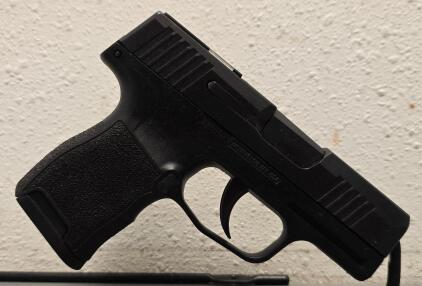 SIG Sauer P365 SAS 9mm Semi-Auto, 3.1" Barrel, 2 Extra Magazines, Anti-Snag Sights, SN: 66B504522