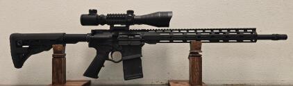 American Tactical Omni Hybrid AR-15 6mm ARC, M-LOK 16" w/ Pinty 4-12x50 Scope & Laser, NS323665