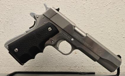 Springfield Armory 1911-A1 .45 ACP Pistol, Stainless Steel Finish, Serial N543588