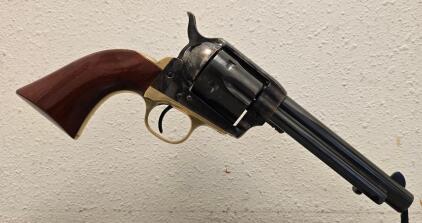 Umberti 1873 Cattleman .357 Magnum Revolver 6" Brass Frame Wood Grips CZ UL7003