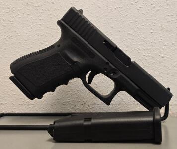 Glock 25 .380 Auto Pistol, USA Made, Black, Serial AHUM970