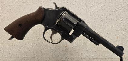 Smith & Wesson Model 1917 U.S. Army Revolver Rare All Original .45 ACP, Serial #92558, Blued, 5.5" Barrel