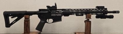 Palmetto State Armory PA-15 AR-15 Rifle, 5.56 Nato, 16" Barrel, Red Dot, Light, M-LOK, SCB134878