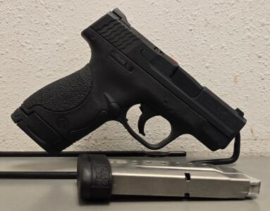 Smith & Wesson M&P 9 Shield 9mm Pistol, 3.1" Barrel,Thumb Safety