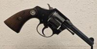 Colt Police Positive .38 Revolver, Serial #334756, 4" Barrel, Blued Finish