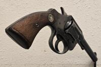 Colt Police Positive .38 Revolver, Serial #334756, 4" Barrel, Blued Finish - 2