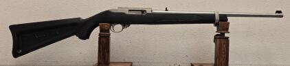 Ruger 10/22 Carbine Stainless .22 LR, Black Synthetic Stock, Serial 252-61717, 18.5" Barrel