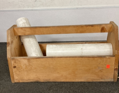 Carpenter Box And PVC Pipes