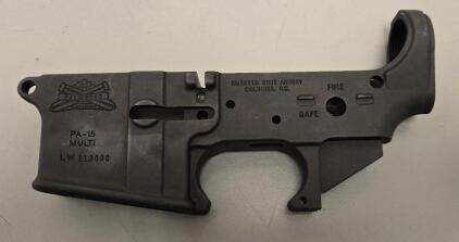 Palmetto State Armory PA-15 AR-15 Stripped Lower Receiver, Multi-Caliber, Serial #LW113090