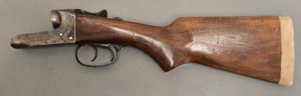 Stevens Model 311 Double Barrel Shotgun Receiver & Stock, SHA218, Savage Arms Chicopee Falls