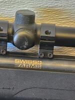 Swiss Arms TAC-1 Air Rifle, .177 or .22 Caliber, Nitro Piston, 4x32 Scope Included - 2