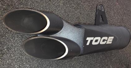 Extremely Loud; TOCE R3 Razor Slip-On Exhaust &ndash; Dual Outlet, Black, Yamaha YZF-R3 2015+, Lightweight, USA Made, Tip Width Is 2 Inches,
