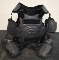 Galls Riot Control Protective Gear Set, Chest/Thigh/Forearm/Shin Guards, Size M/L, Carry Bag. ( Shelf A) - 5