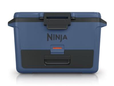 Ninja Frost Vault 50-Quart Rotomolded Cooler FB151BL, Blue/Black, Original Packaging (G)