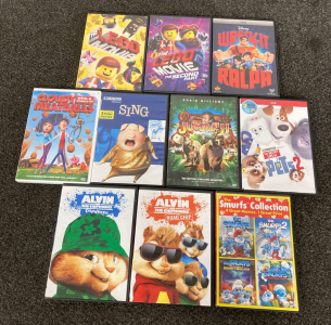 Assorted Kids Movies