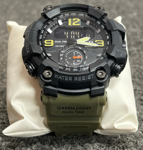 ACTIVA ACM1637-001 Men's Hybrid Analog-Digital Sport Watch, 50mm Case, 50M Water Resistance