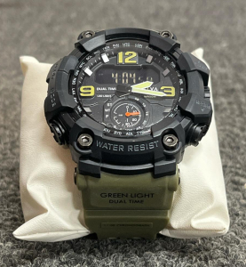 ACTIVA ACM1637-001 Men's Hybrid Analog-Digital Sport Watch, 50mm Case, 50M Water Resistance