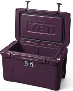 New In Box YETI Tundra 45 Cooler Nordic Purple, 37.6 Qt, Rotomolded, Bear Resistant, Made In Philippines (G)