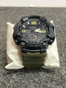 ACTIVA ACM1637-001 Men's Hybrid Analog-Digital Sport Watch, 50mm Case, 50M Water Resistance