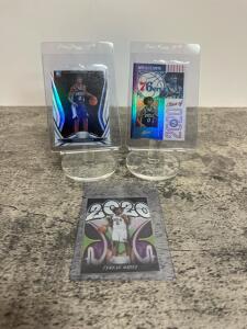 2020-21 Panini Tyrese Maxey Rookie Card Lot &ndash; Certified Graffiti & NBA Hoops Inserts