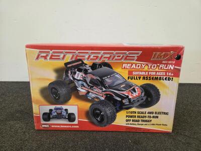 IMEX Renegade 1/10th Scale 4WD RC Truggy with Transmitter and Battery (Shelf B)