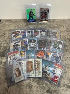 Mixed NHL Rookie & Insert Lot &ndash; Upper Deck, O-Pee-Chee, Allen & Ginter Minis, Dazzlers, Canvas