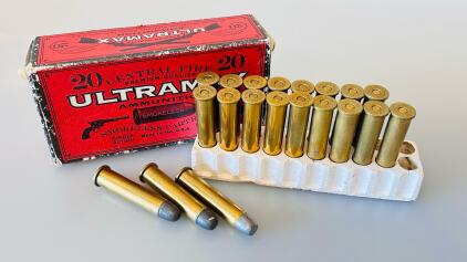 Ultramax .45-70 Govt 405gr RNFP Ammunition, Box of 20, Brass Centerfire, CB 45701