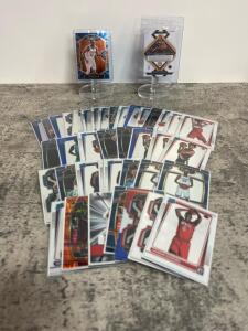 2021-22 Panini Prizm & Select NBA Rookie Card Lot &ndash; Chris Duarte, Jalen Smith, Parallels, 40+