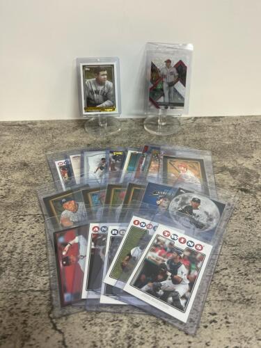 Baseball Card Lot: Max Scherzer 002/250 Holo, Babe Ruth Winner, Stars & Inserts, Topps/Panini