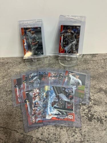 2020 Topps Baseball Rookie Card Lot - Marvel, Graterol, Demeritte, Multiple Teams, 8 Cards