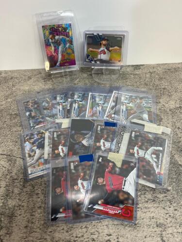Topps Chrome & Finest MLB Rookie Card Lot&mdash;RCs, Inserts, Refractors, Anderson, May, Burnes