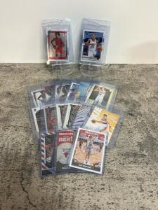 NBA Rookie & Insert Card Lot: Ayo Dosunmu, Desmond Bane, Lauri Markkanen, Panini, NBA Hoops