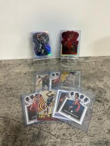 Panini Crown Royale RC Basketball Card Lot: Cade Cunningham, Tre Jones, Alperen Şeng&uuml;n, Jalen Suggs