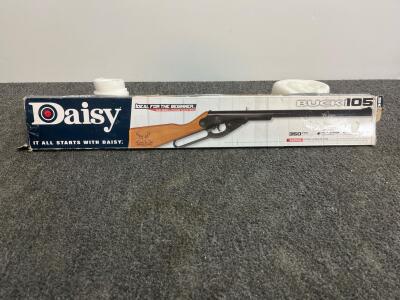 Daisy Buck Model 105 Youth BB Air Rifle, Lever-Action, .177 Caliber, 350 fps, 29.8" Length